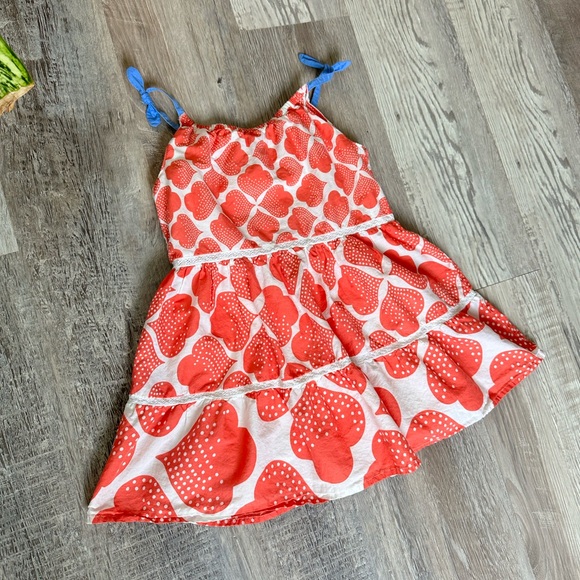 Mini Boden Patterned Dress - Picture 2 of 6